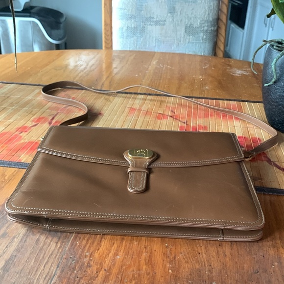 Vintage Salvatore Ferragamo Leather Shoulder Bag - Picture 6 of 6